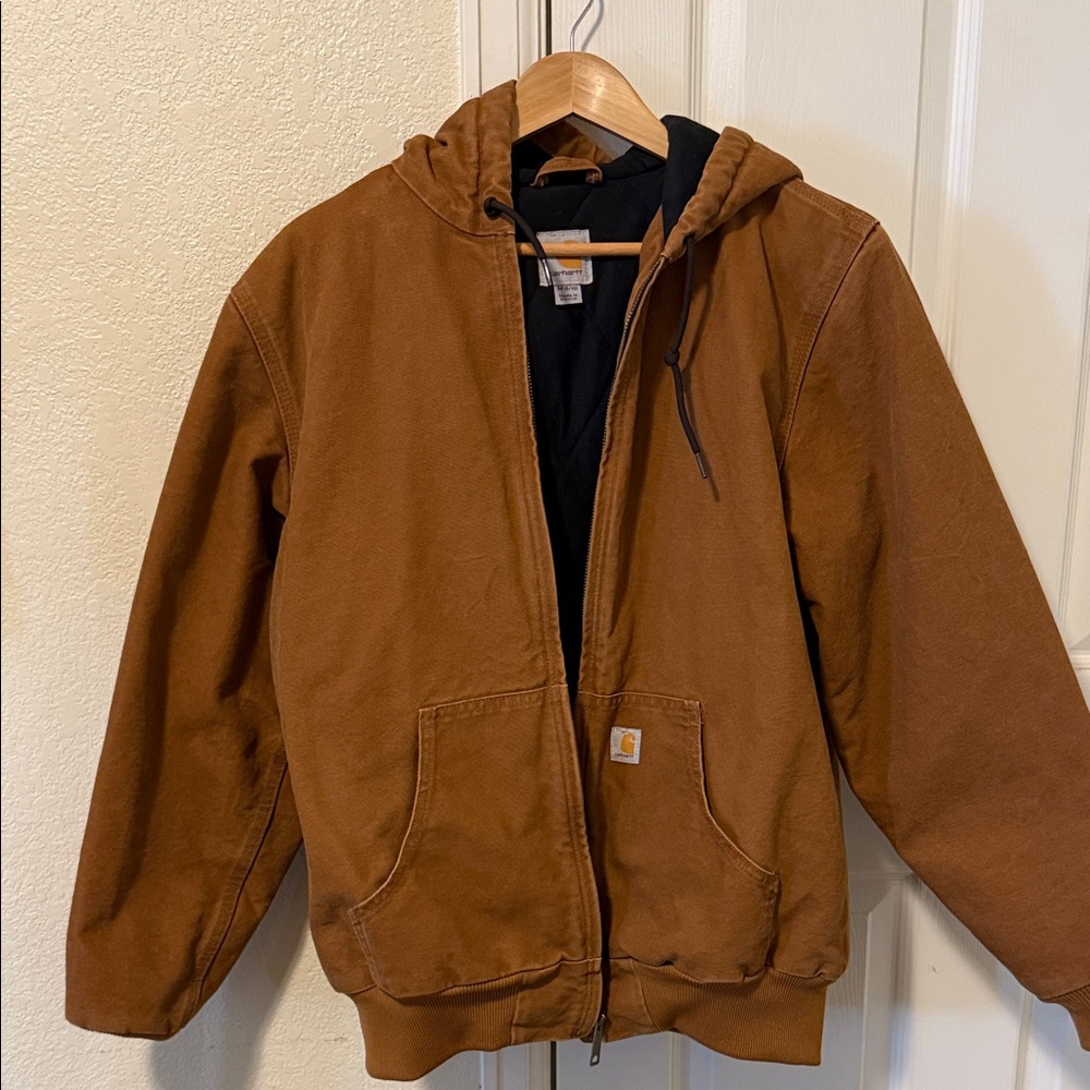 Carhartt Tan Hooded women’s coat